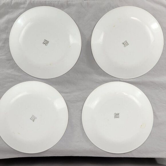 Corelle By Corning BATIK 8 1/2" Luncheon Plates Set of 4 1979-1982 Vintage - Picture 3 of 5
